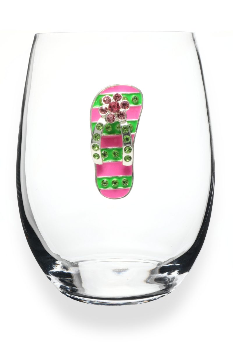 Unique Jeweled Wine Glasses