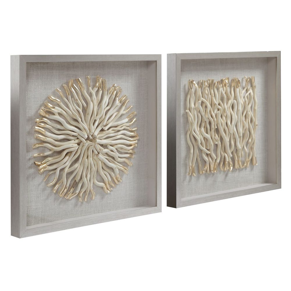 Lacy Shadow Box Wall Art