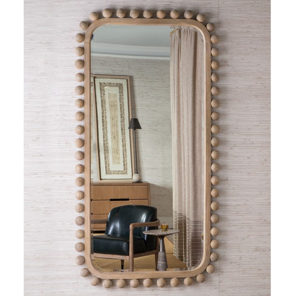Solid Wood Rectangle Mirror