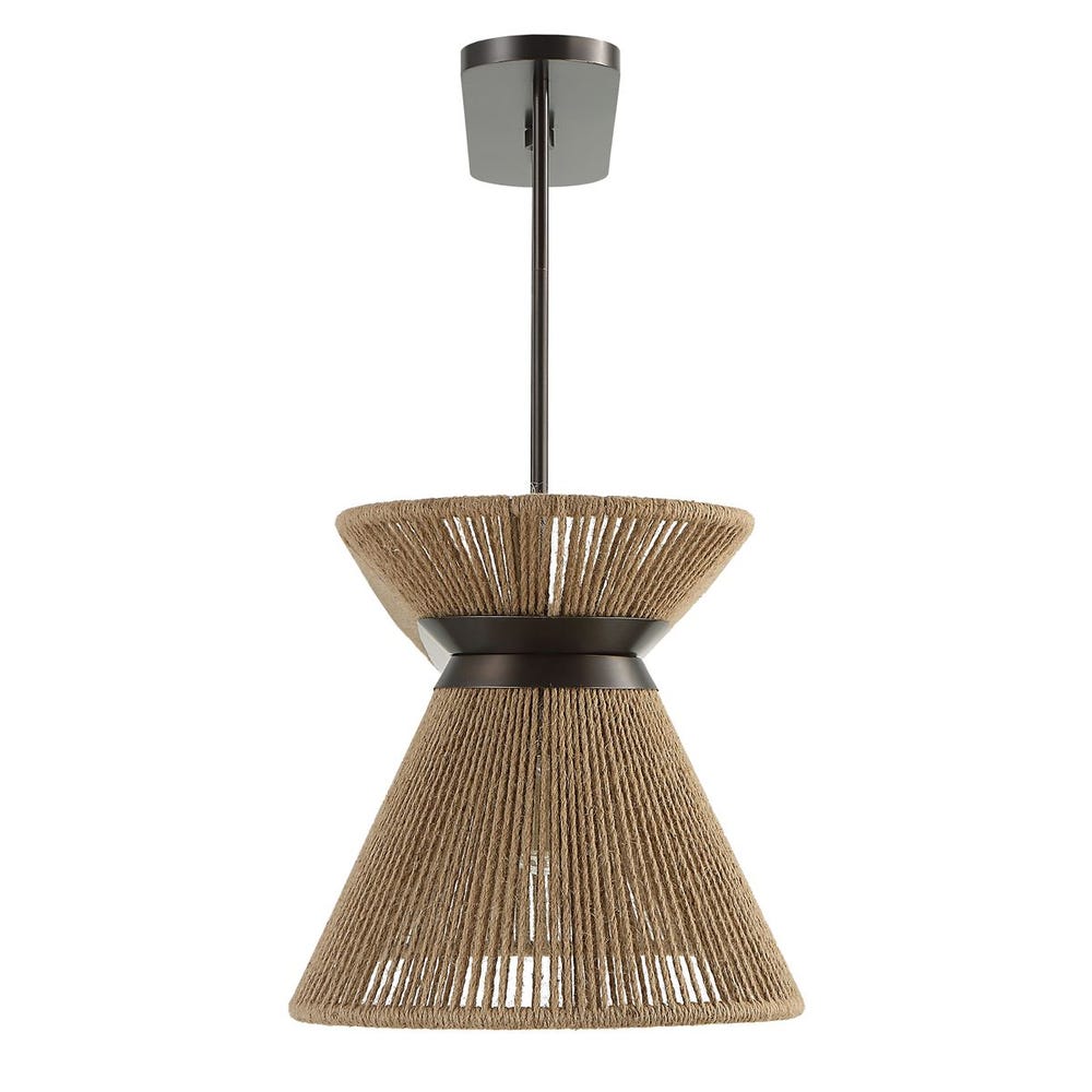 Highly Strung 5 light Linear Pendant Natural