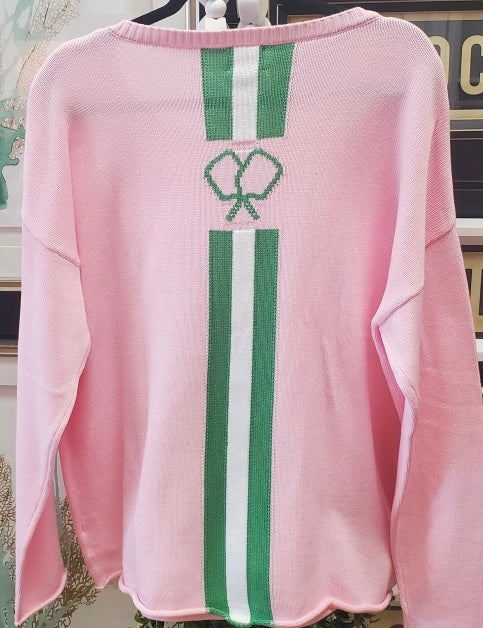 Pink Pickleball light weight Sweater