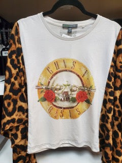 ROCK Banded Pullover Tee