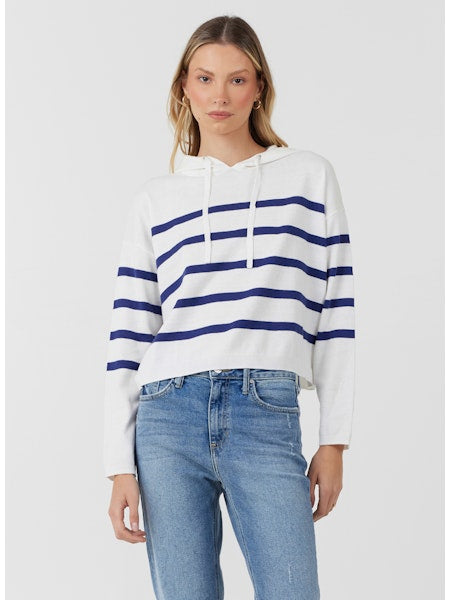 Palmer Striped Hoodie