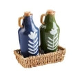 Floral Dot Oil & Vinegar Set