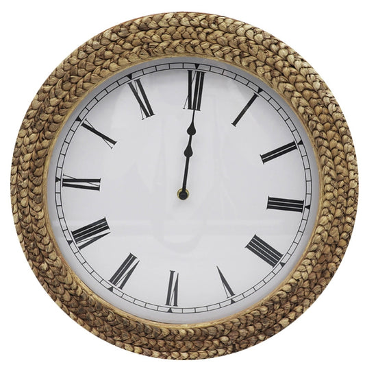 Rattan Clock