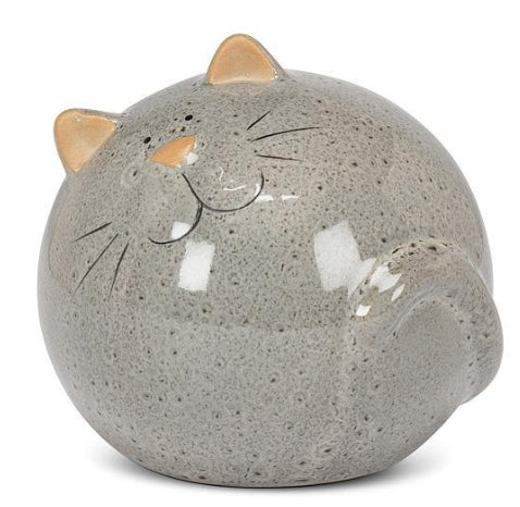 Small Round Cat (gray)