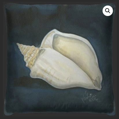 Seashell Throw Pillow