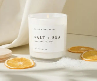 Salt and Sea Jar Candle