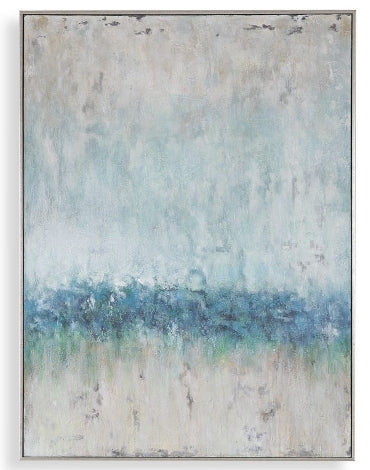 Tidal Wave Hand-Painted Canvas