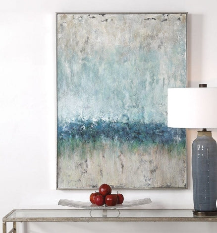 Tidal Wave Hand-Painted Canvas