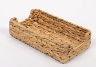 Natural Woven Guest Towel Tray