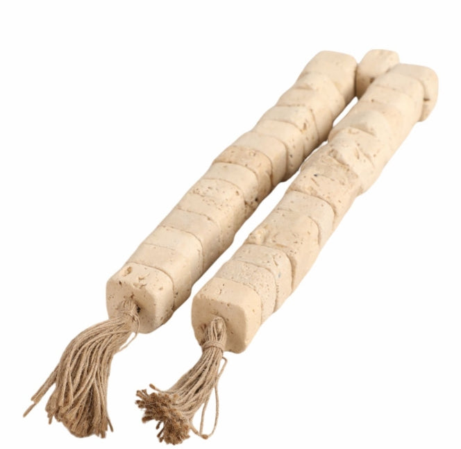 Travertine Beaded Garland