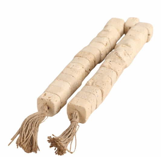 Travertine Beaded Garland