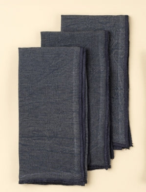 Stonewashed Linen Napkins S/4