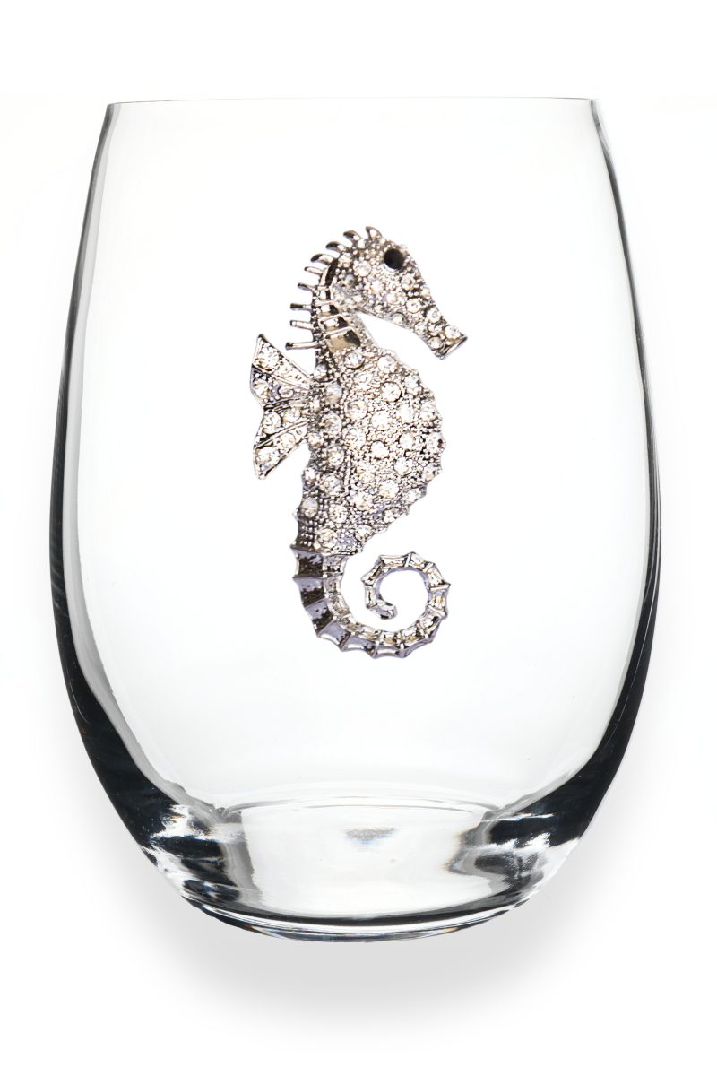 Unique Jeweled Wine Glasses