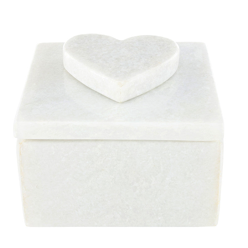 Marble Heart Box