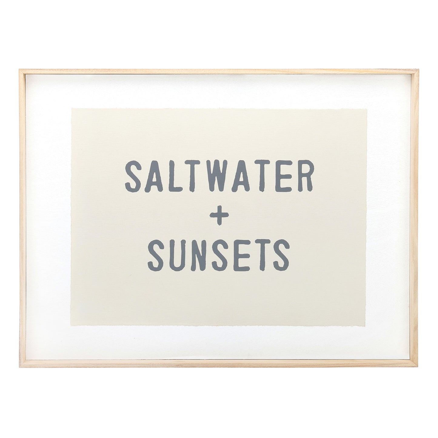 Saltwater wood wall art-29x22