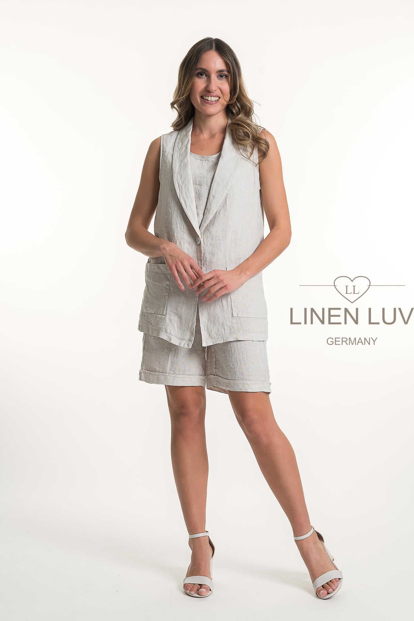 LUX Linen vest