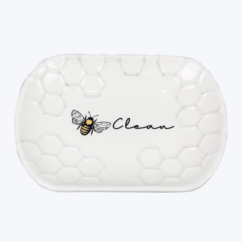 Ceramic Honey Bee Soap DIsh