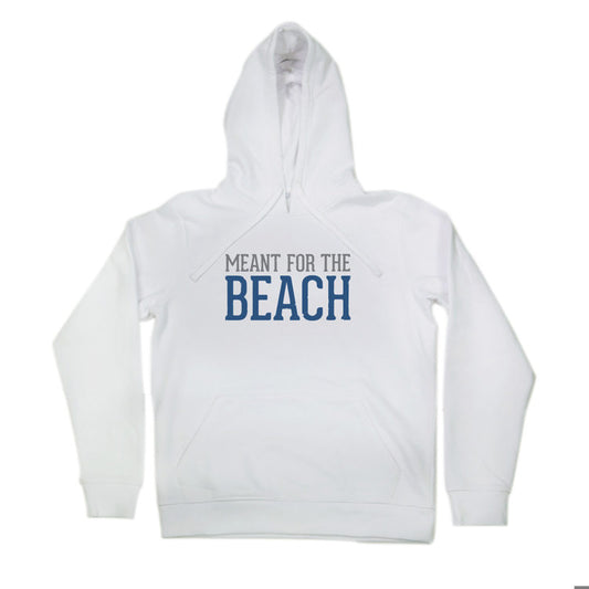 The Beach White Unisex Hooded Sweatshirt