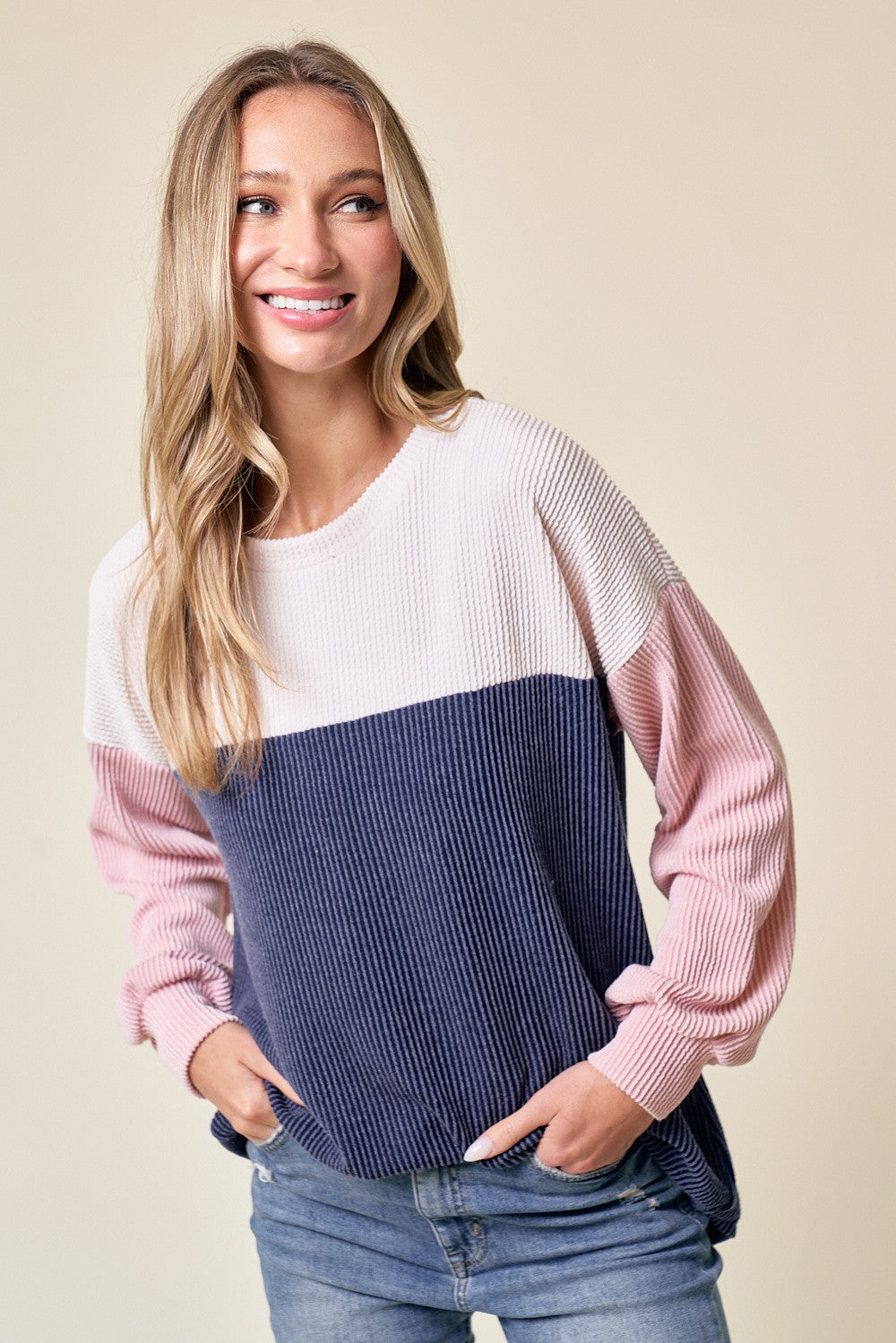 Color Block Sweatshirt