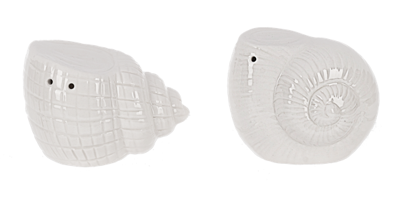 Ivory Shell Salt & Pepper Shaker