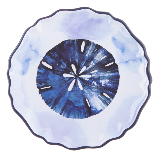 Watercolor Under the Sea Salad Plate