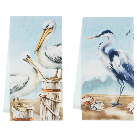Shorebird Tea Towel