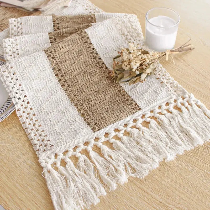 Boho table runner