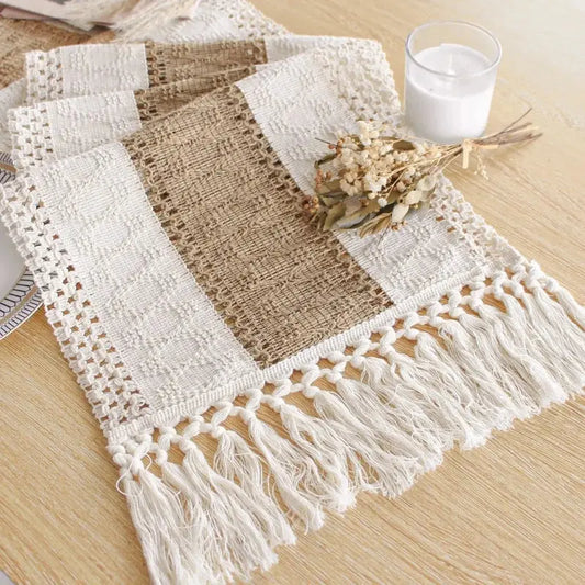 Boho table runner