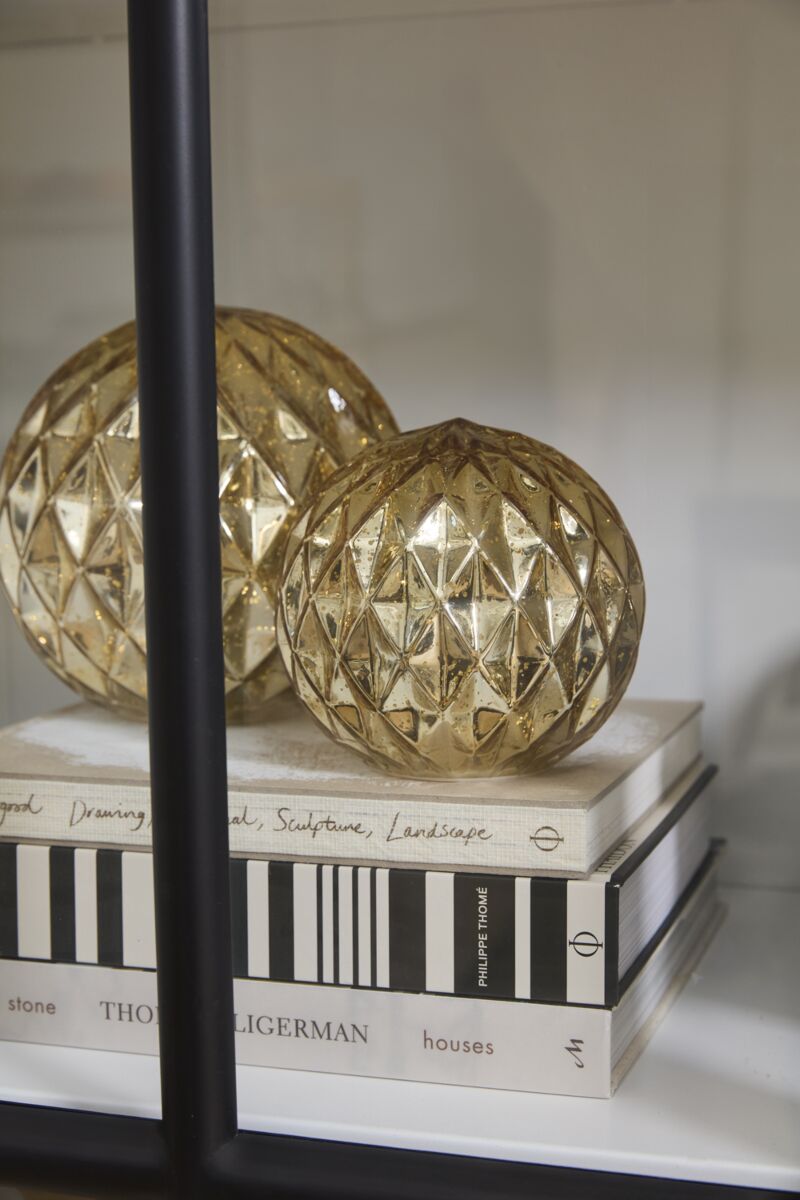 Golden LED Globe