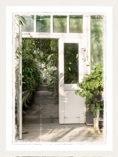 Greenhouse landscape art.