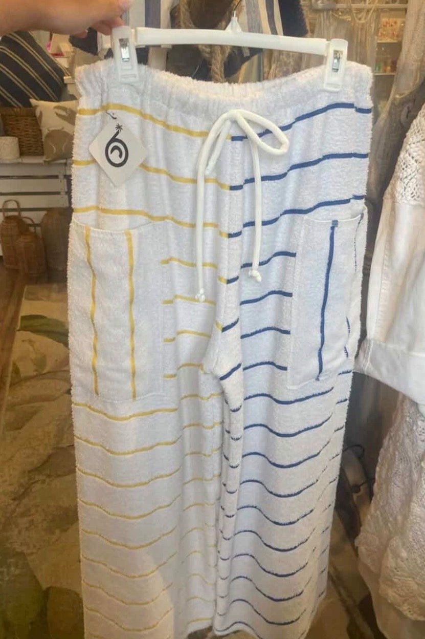 Upcycled towel Pants