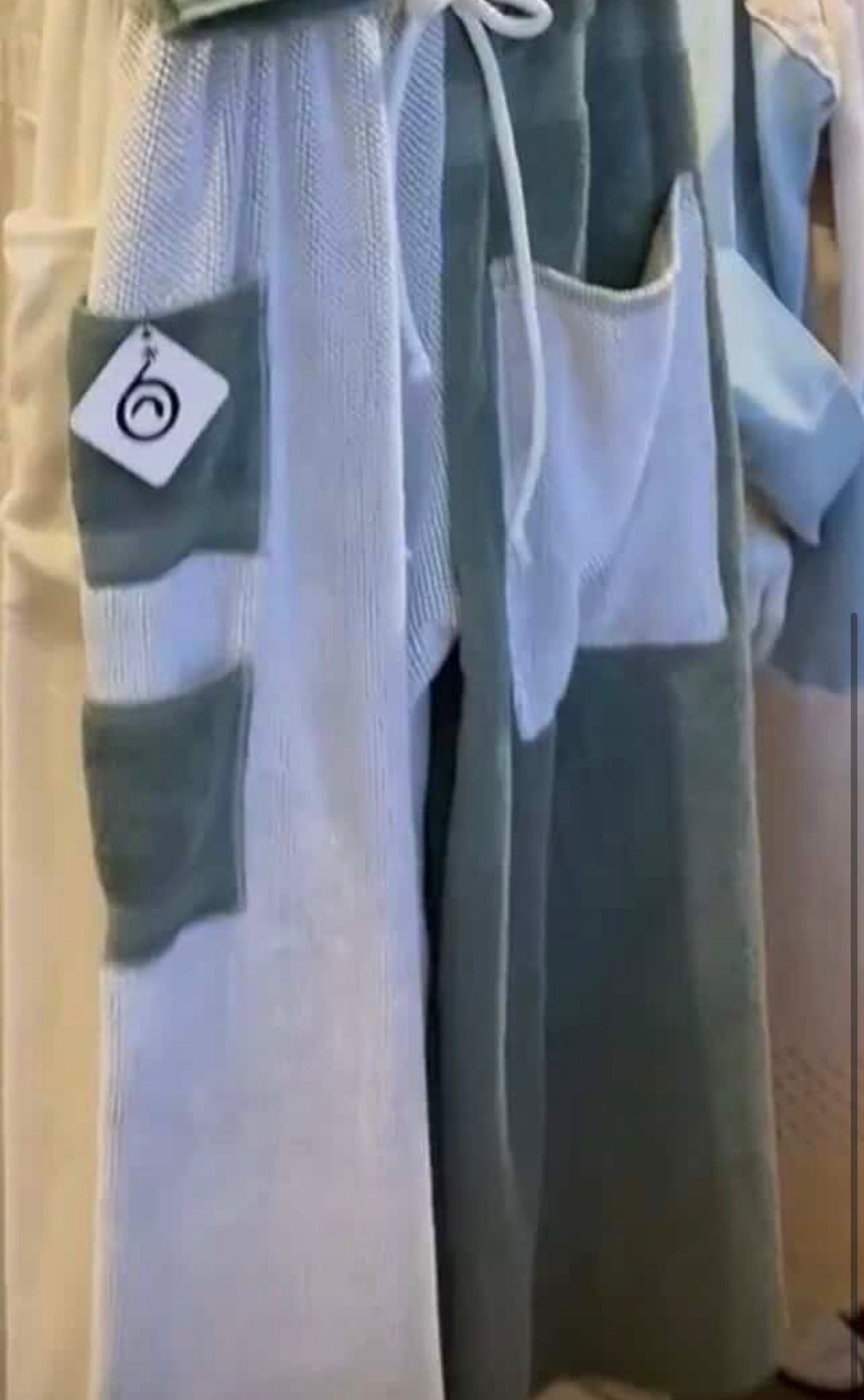 Upcycled towel Pants
