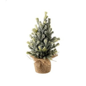 Flocked Pine Spruce Tree