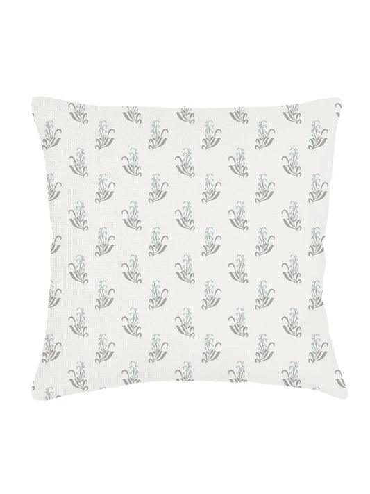 Lavender Fields White Linen Down Alternative Pillow 20x20