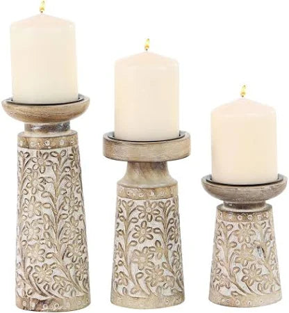 Mango Candle Holders 3 sizes