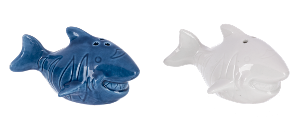 Shark Salt & Pepper Shaker Set