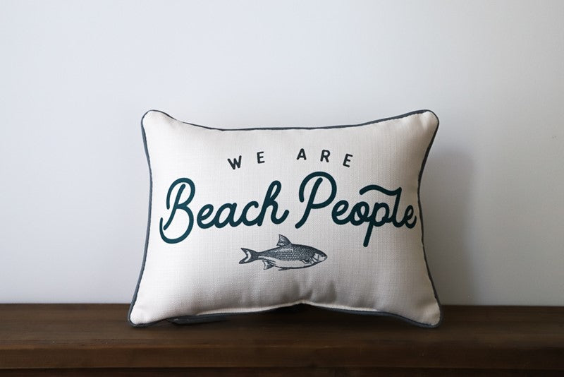 Beach People Pillow