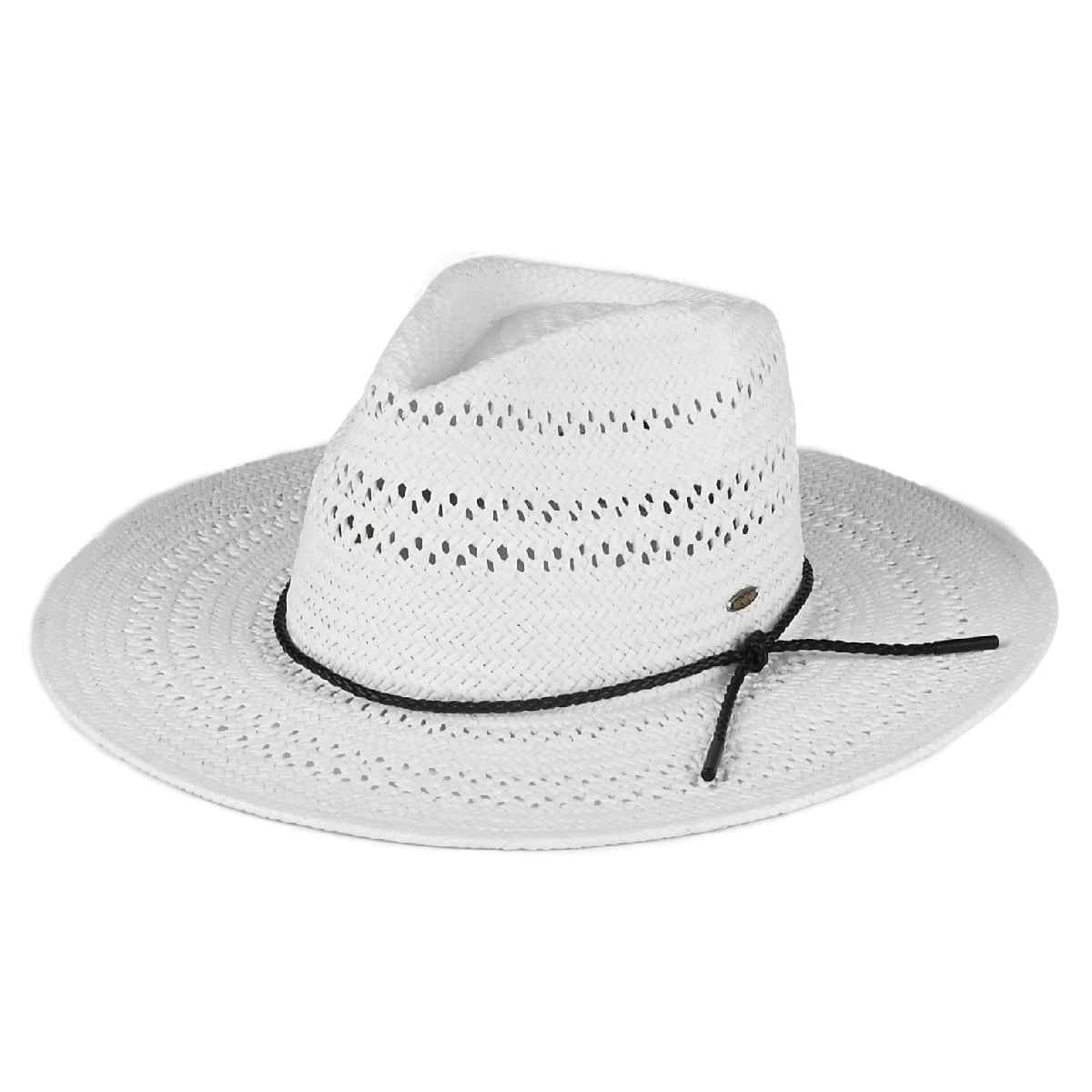 Open Weaved Panama Sun Hat