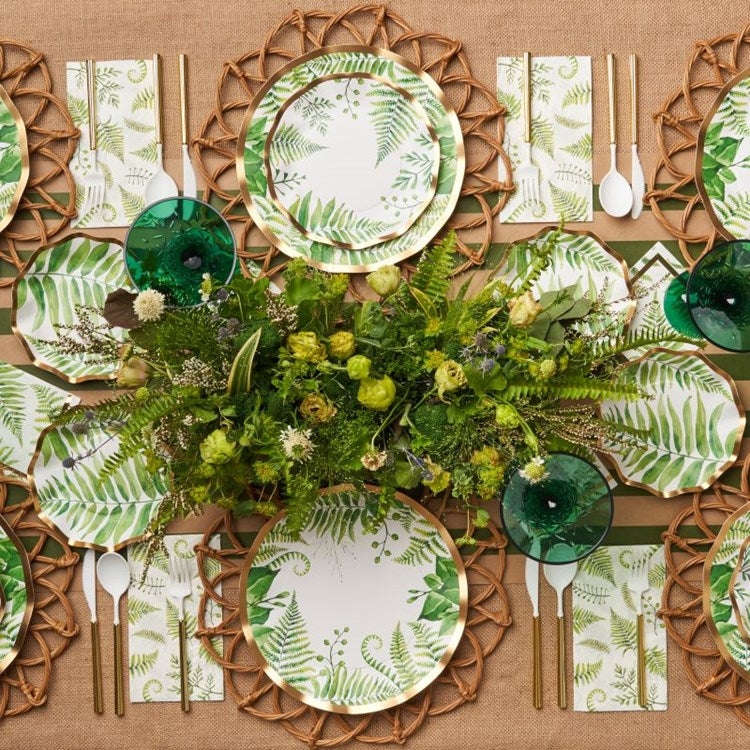 Fern & Foliage Dishes and utensils