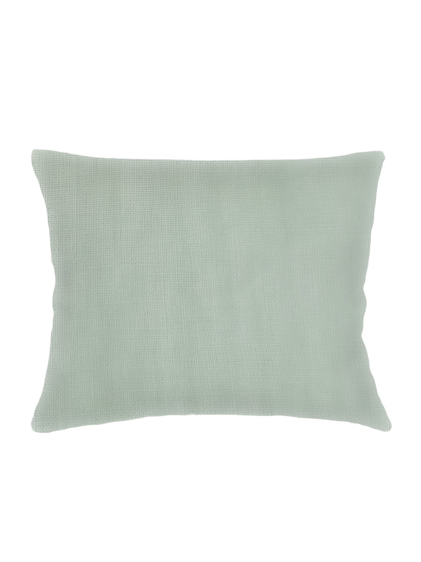 So Soft Linen Sage Green Dutch Euro Pillow 28x36-Down Alternative Fringe