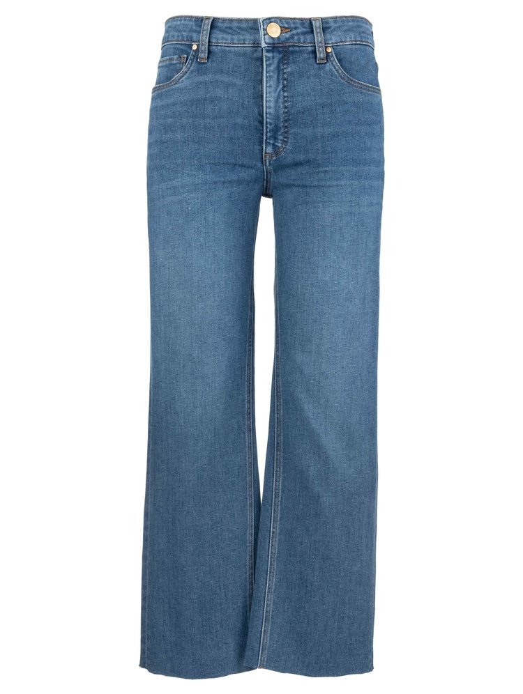 Kelsey High Rise Fab AB Ankle Flare-KUT
