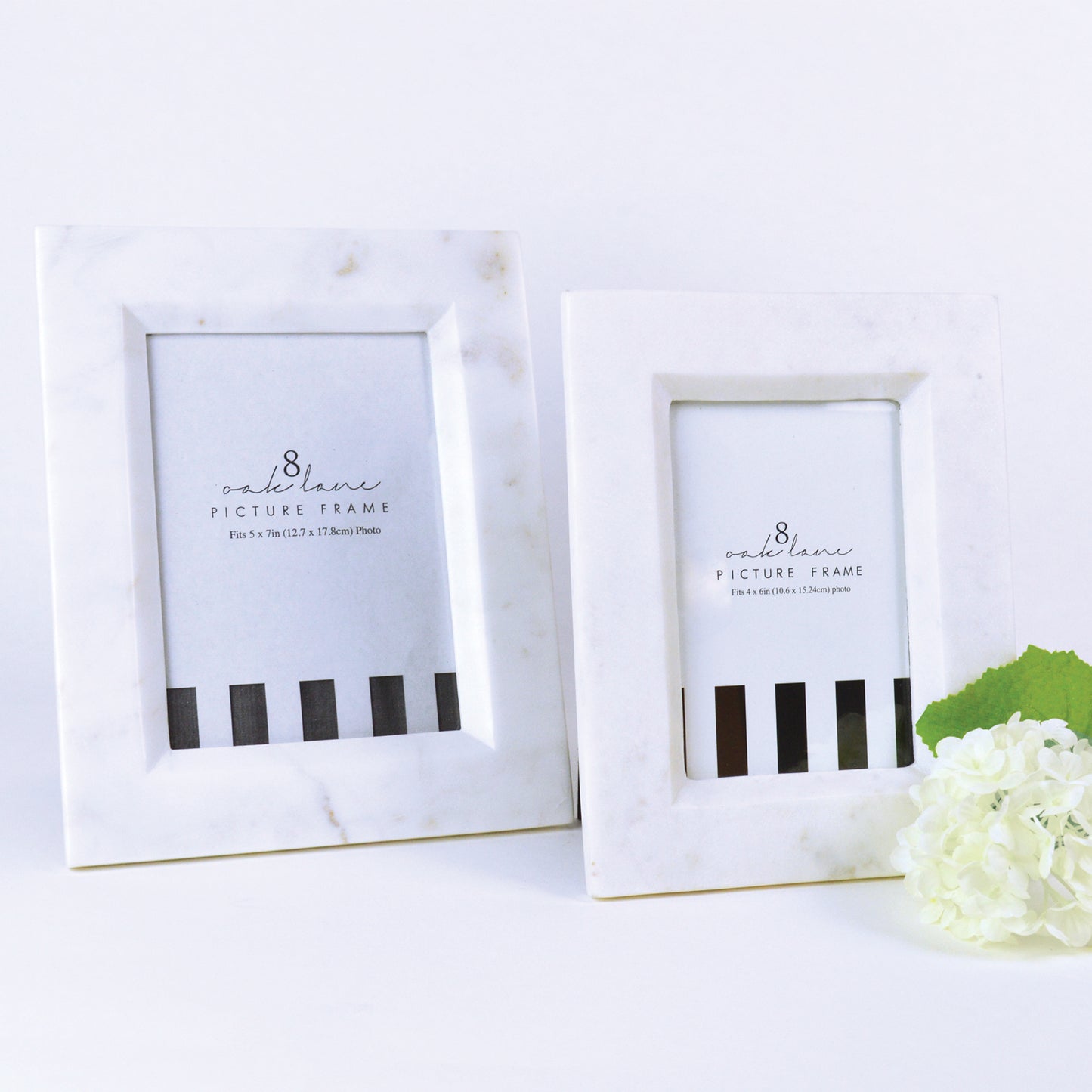 Picture Frame - marble - white 5X7