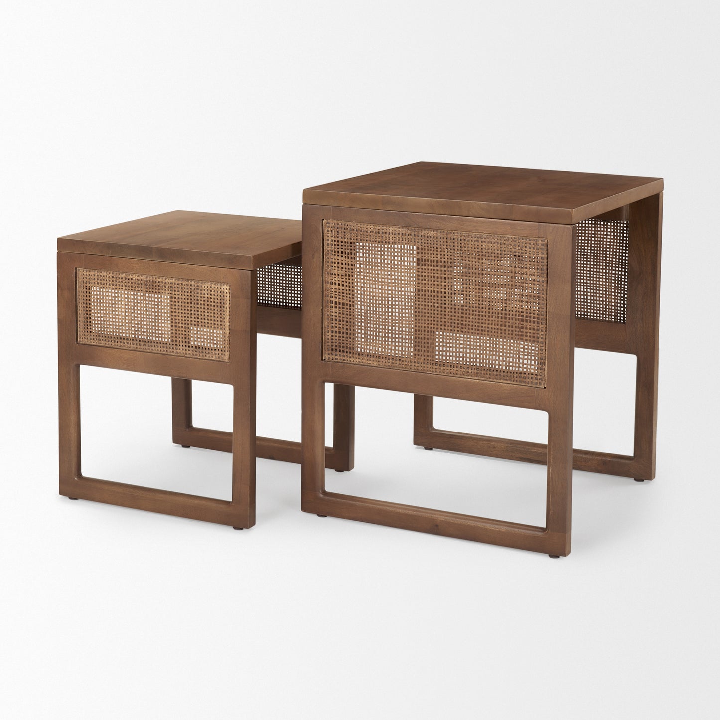 Grier Medium Brown Nesting Tables