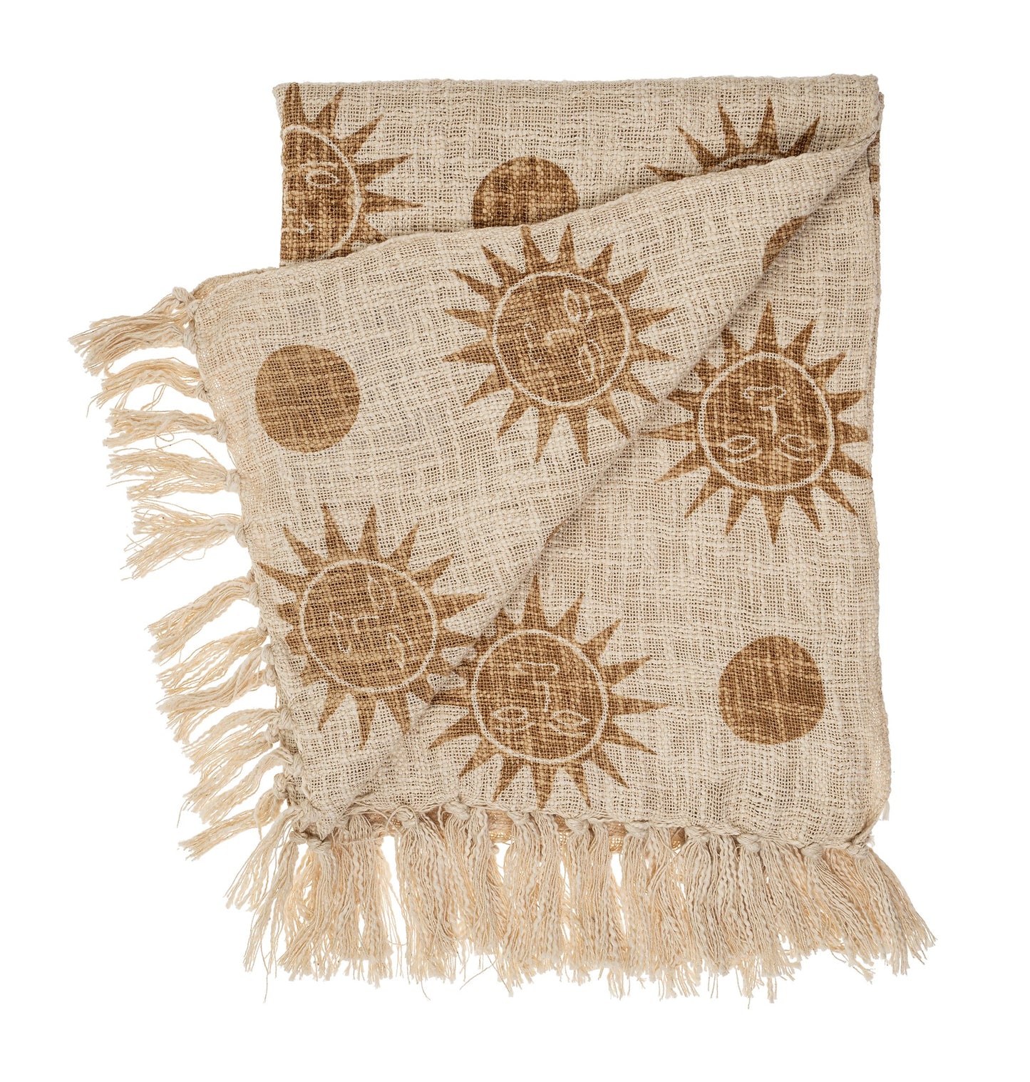 Sunshine Tassel Throw