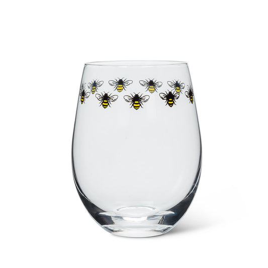 Bee Ring Stemless Goblet