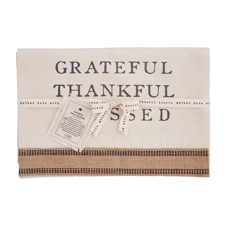 Thankful table runner