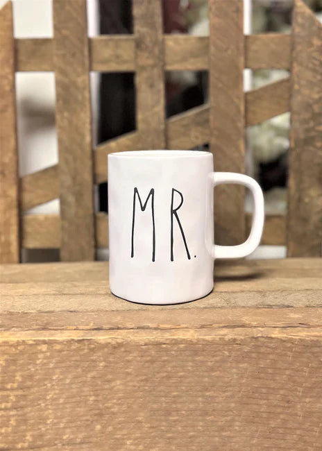 Ceramic Mr and Mrs Mugs