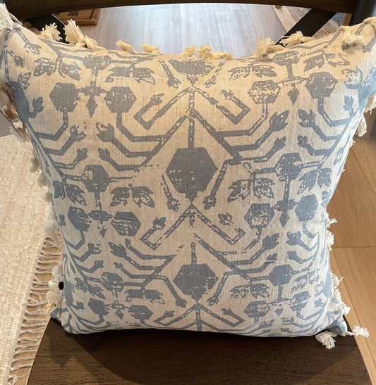 Blue Cotton Cushion Covers